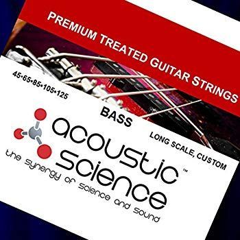 非常に良い Acoustic Science 5弦エレキベース弦 Nickel カスタム|ロングスケール LACSEB5C45125 dwos6rj