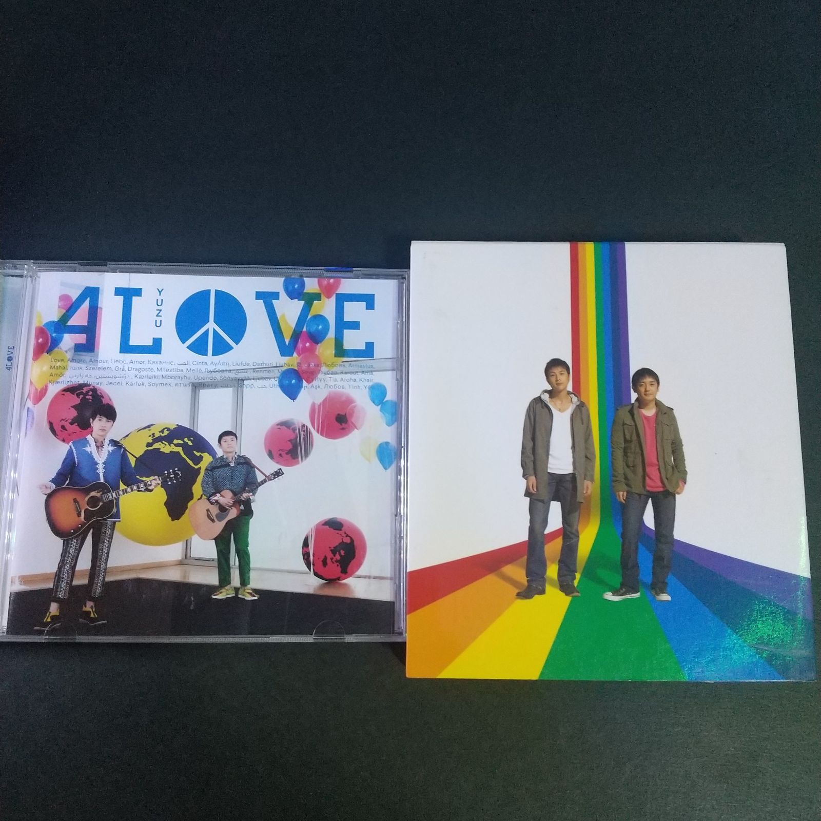 🍊ゆず二選   『リボン』初回限定盤特殊ジャケット【CD+DVD】   「4LOVE」 - メルカリ