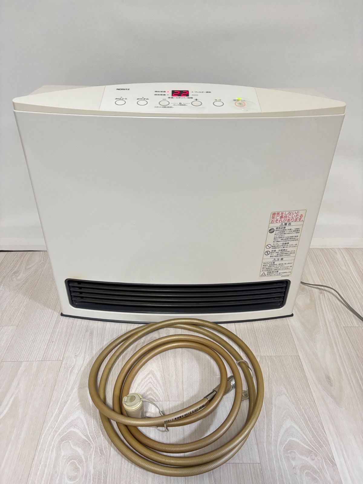 NORITZ ガスファンヒーター GFH-4004S-W5 （プロパンガス用） NORITZ ノーリツ ガスファンヒーター GFH-4004S-W5