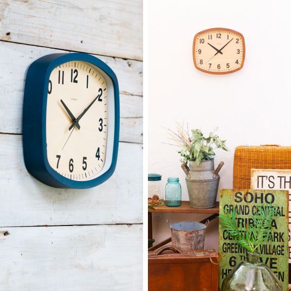 CHAMBRE シャンブル R-SQUARE CLOCK OAK アールスクエア クロック