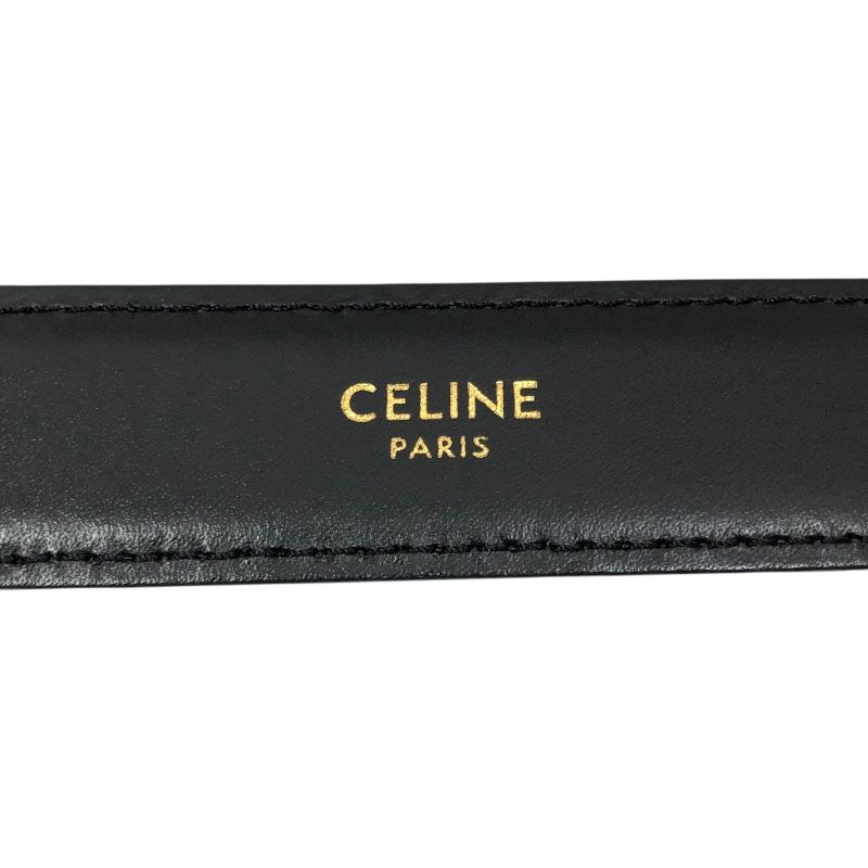 CELINE ブラック ベルト ミディアム 25MM CELINE セリーヌ ベルト/MEDIUM 25MM メンズ | メンズ・ブランド