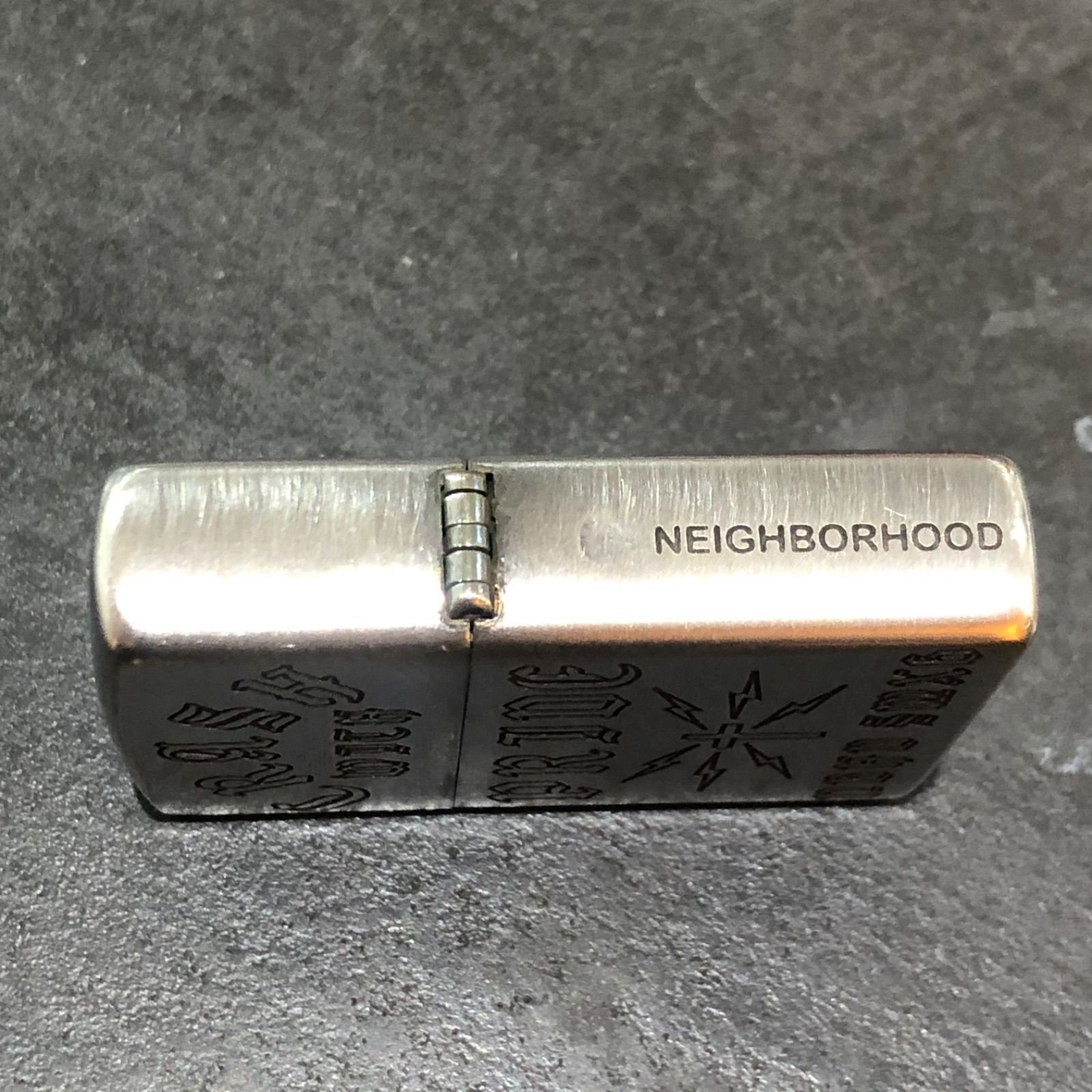 未使用品 SAINT MICHAEL × NEIGHBORHOOD 25SS STHD . AGED ZIPPO