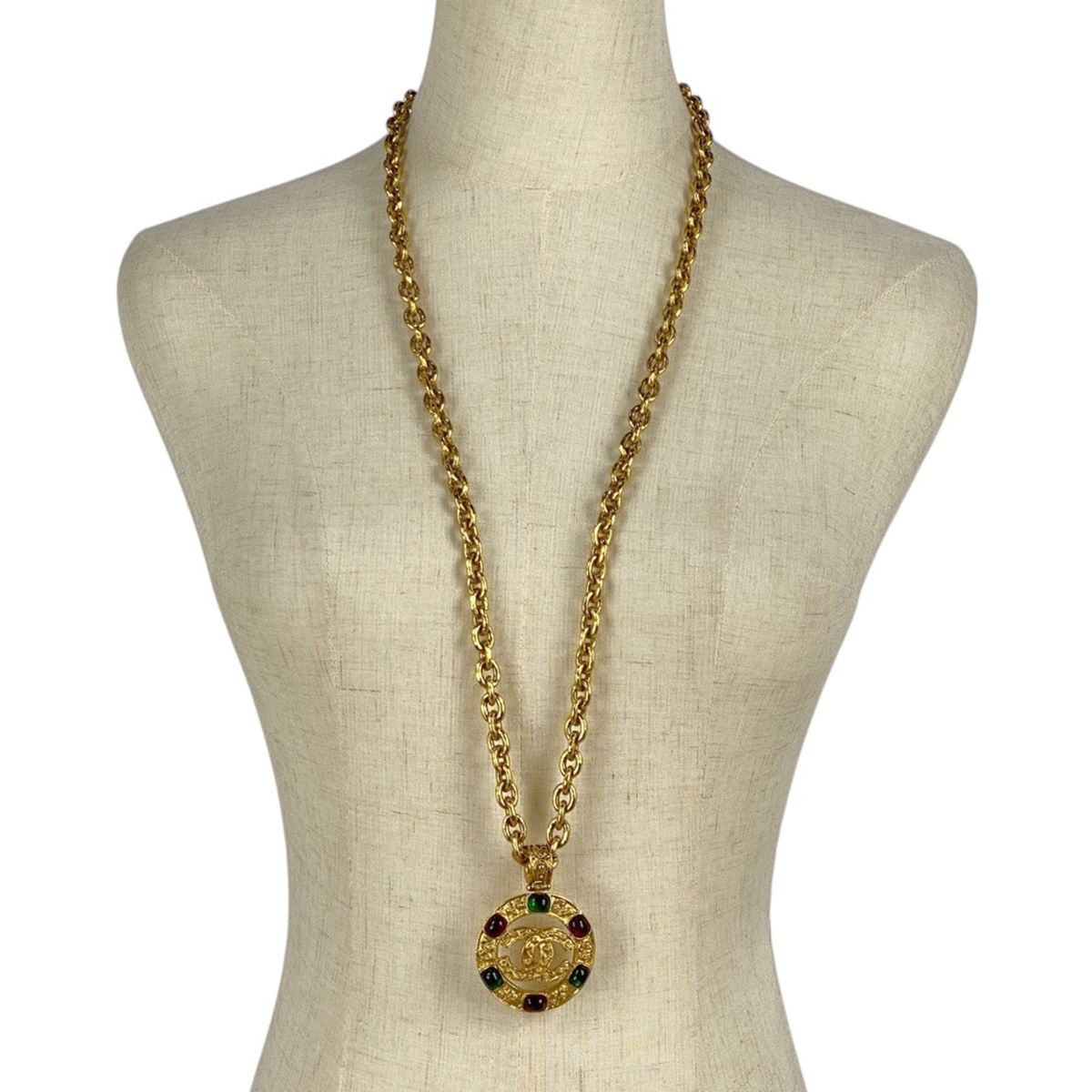 シャネル CHANEL ココマーク チェーン ネックレス ロング ネックレス