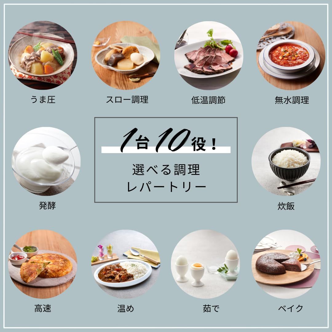 自動調理 二次元コードシール付き