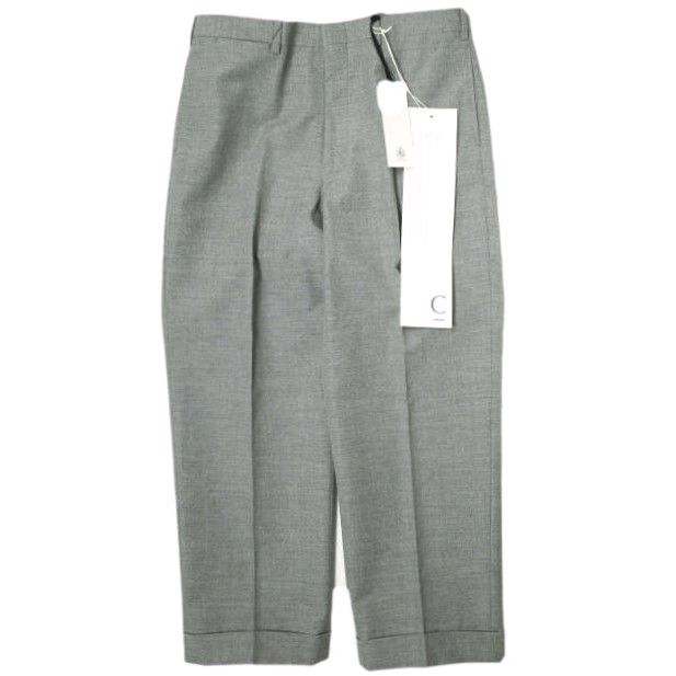 CIOTA x J.PRESS シオタ ジェイプレス 別注 アメリカ製 Piped Stem Trousers スビンコットン ホップサック スラックス PTLM-123 32 TOP GRAY パンツ 定価59 400円 ボトムス g20722