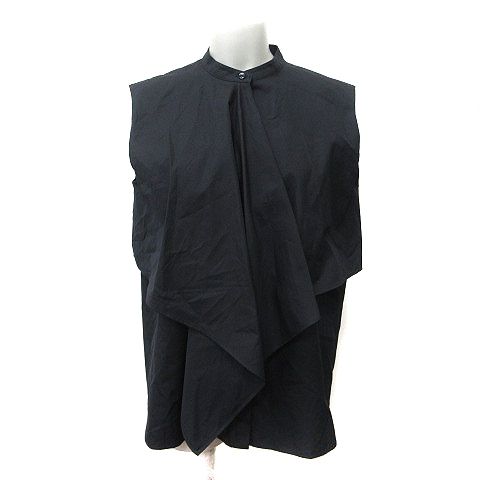 ビーティングハート BEATING HEART シャツ ブラウス プルオーバー ノースリーブ 2 M 黒 ブラック /YI ■GY18