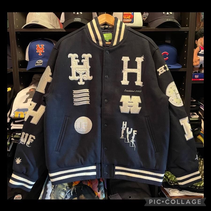 HUF 20 YEAR CLASSIC H VARSITY JACKET Lサイズ - メルカリ