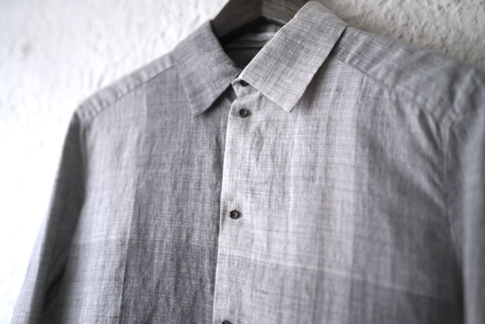 15SS INSIDE SHIRTS RAMIE MASU マス見本ラミーシャツ / taichi
