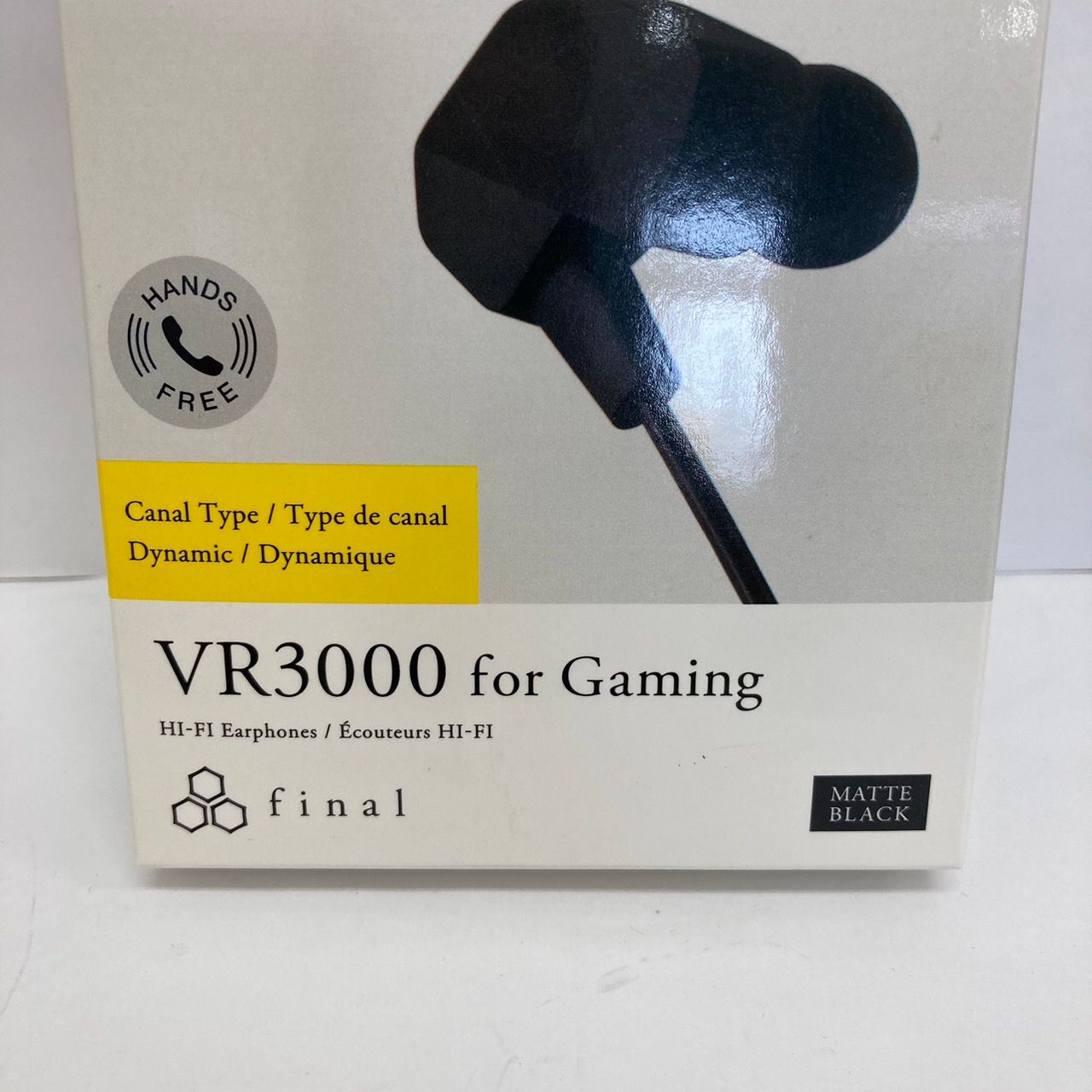 final FI-VR3DPLMB BLACK イヤホン VR3000 - ヘッドホン