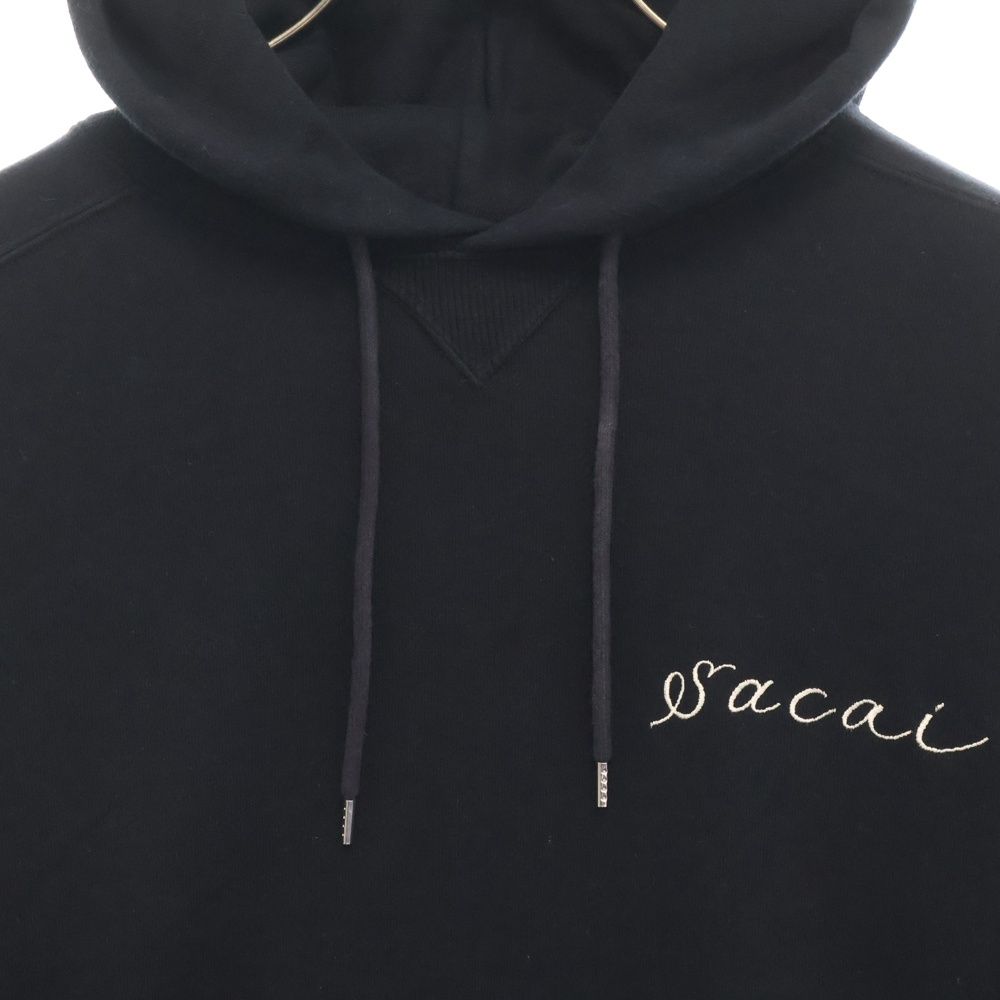 値下げ！正規品Sacai ×Dr Woo完売コラボ　パーカー　スウェット　美品 値下げ！正規品Sacai ×Dr Woo完売コラボ パーカー スウェット 美
