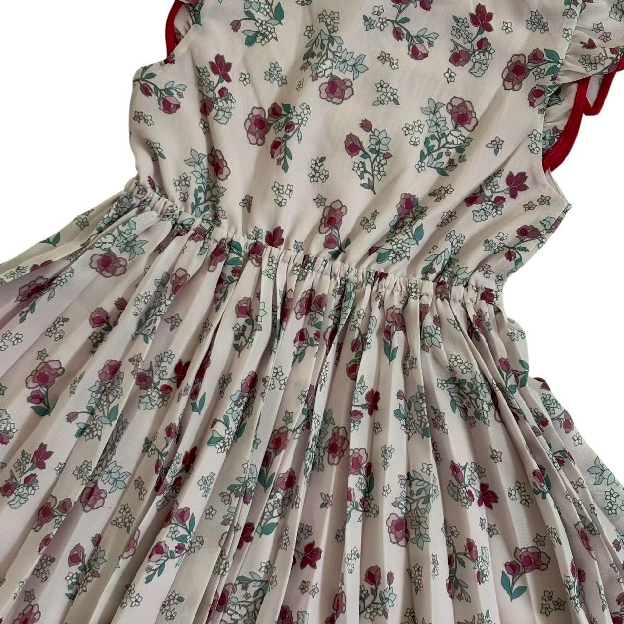 未使用アナスイミニ　ジレ3点セット　美品ケイトスペードおまけ付き ANNA SUI mini＞アナ スイ・ミニ新作ドレス「シャイニークラシカル