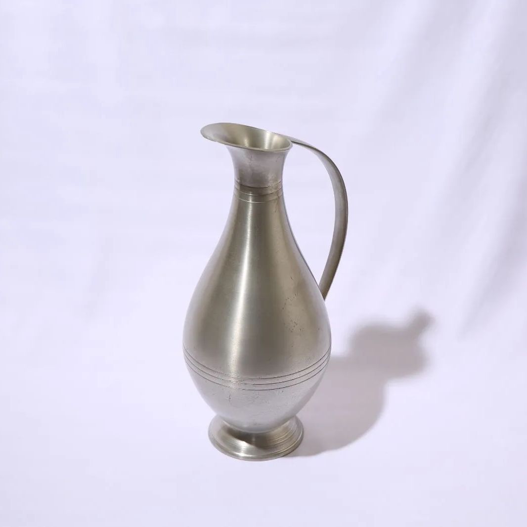 アンティーク 錫(すず)の水差し