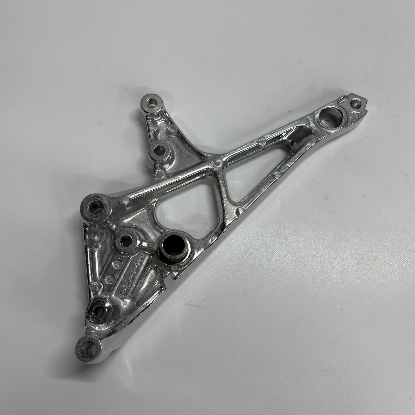 【正規品】激安＆送無も。 HONDA CBX400F ステッププレート 右 バレル研磨済 ホンダ 季節