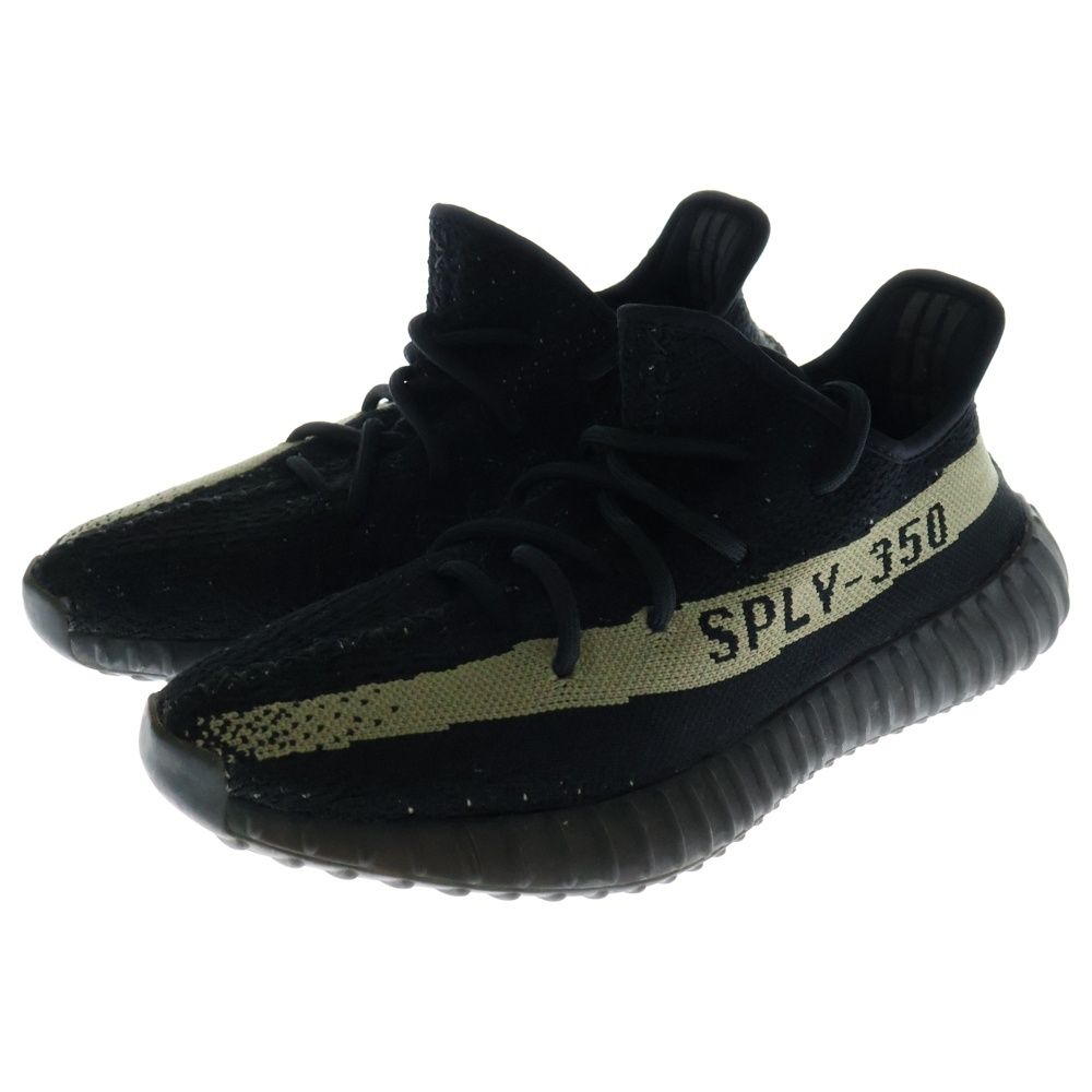 adidas (アディダス) YEEZY BOOST 350 V2 CORE BLACK GREEN イージー 