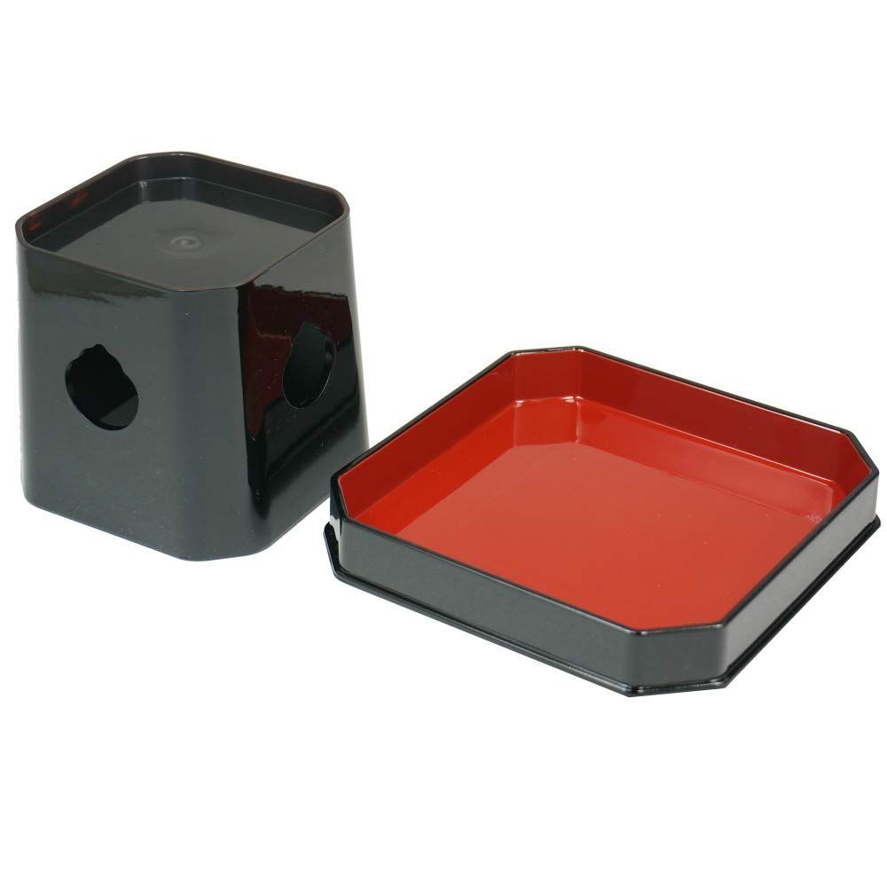  数量 黒内朱 8 0寸 四角三宝 仏具 四角三方 神具 神具セット 神棚 神具