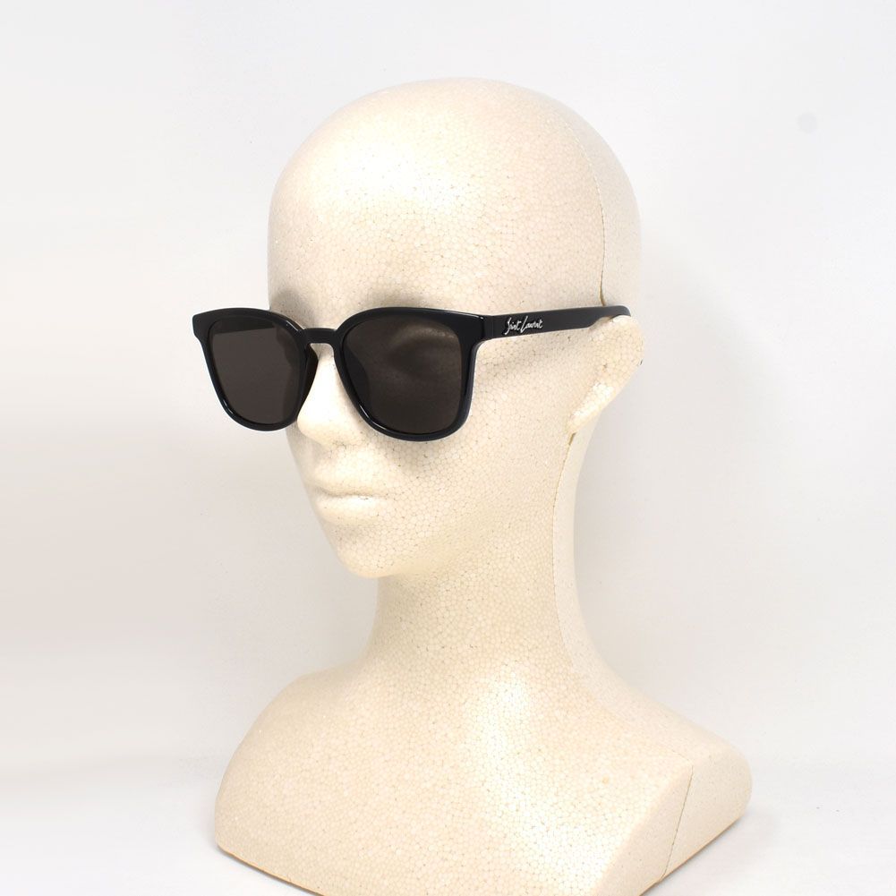 国内正規品 サンローラン SAINT LAURENT SL 327K 001 サングラス アジアンフィット メガネ 眼鏡 UVカット 紫外線カット  メンズ レディース 黒 ブラック
