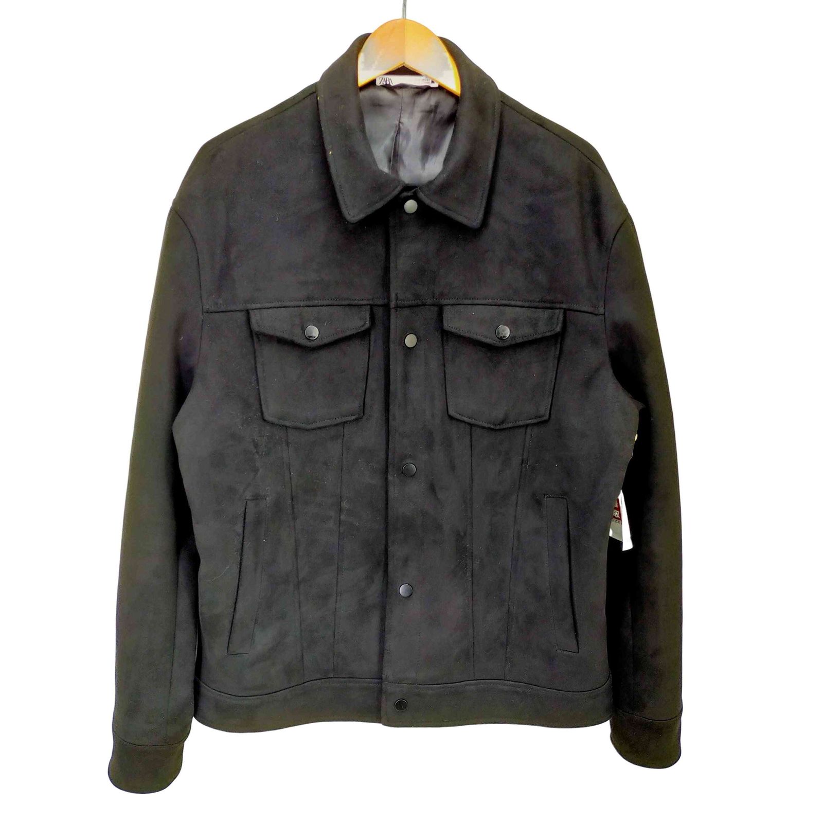 ザラ ZARA FAUX SUIDE JACKET フェイクスエードジャケット メンズ 
