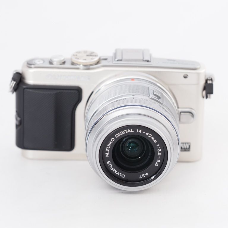 OLYMPUS ミラーレス一眼 PEN Lite E-PL5 レンズキット シルバー E-PL5 LKIT SLV