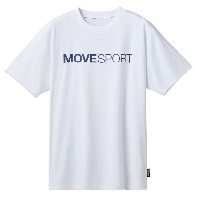 DESCENTE デサント SUNSCREEN アイコニックロゴ ショートスリーブシャツ ホワイト Oサイズ DMMVJA59 WH | スポーツ 服 衣類 機能性 ショートスリーブ トップス 半袖 シャツ ストレッチ性 伸縮性 素材 