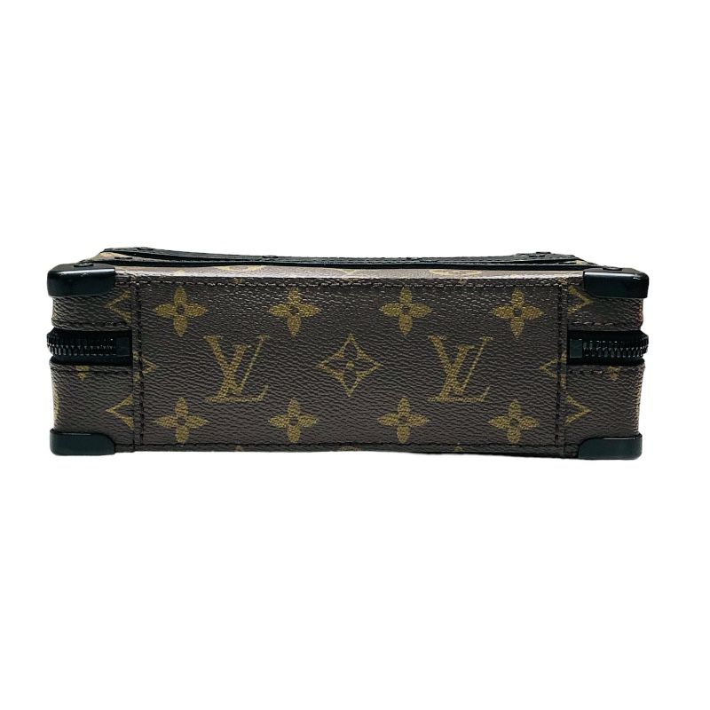 ルイ・ヴィトン LOUIS VUITTON ハンドル・ソフトトランク M45935 モノグラム・マカサー メンズ ショルダーバッグ - メルカリ