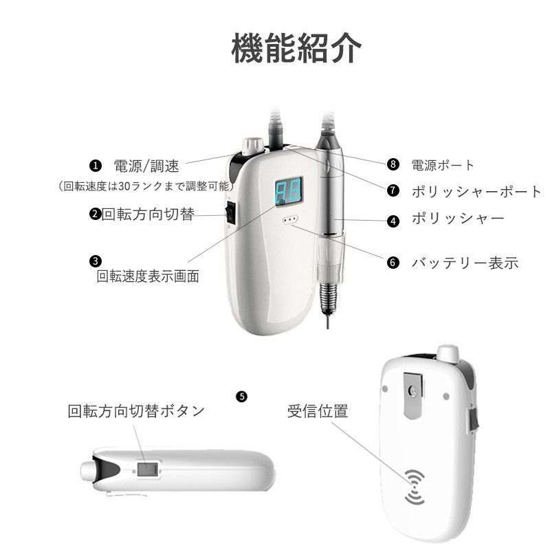 ネイルビット プロ用