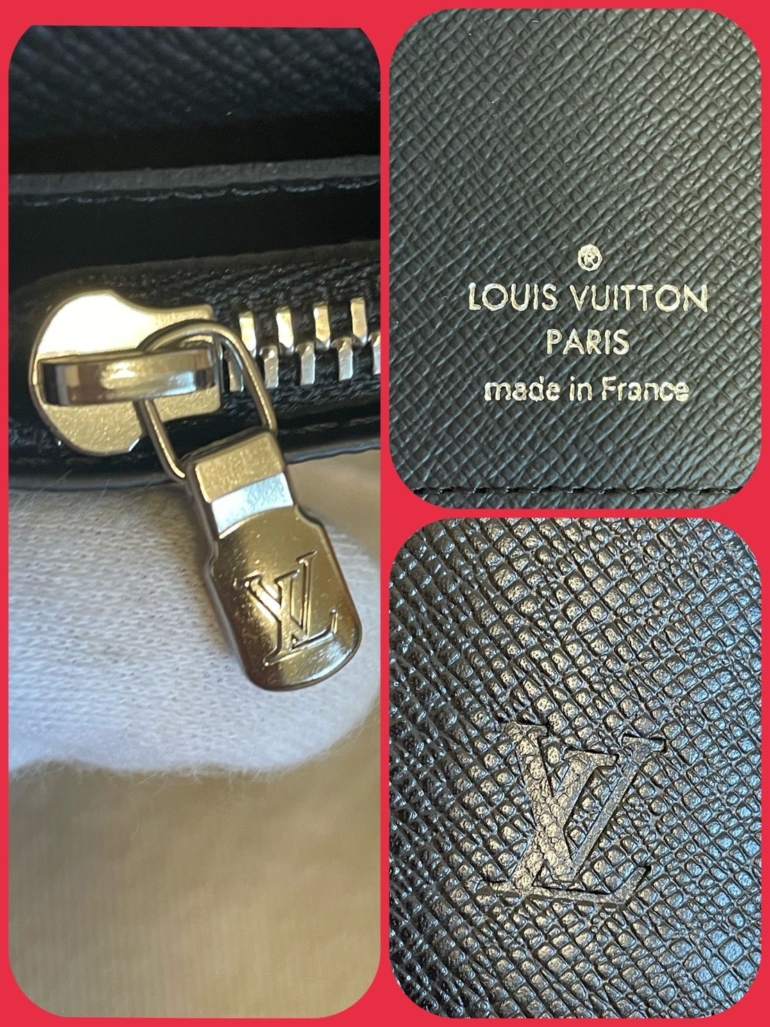 ほぼ新品】ICチップ ルイヴィトン タイガ ポルトフォイユ ブラザ