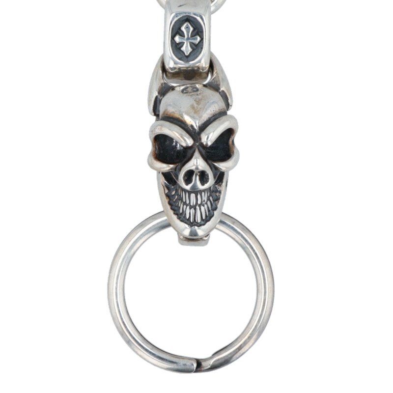 ビルウォールレザー 2000 CLIP W/C-CROSS LINK GOOD LUCK SKULL