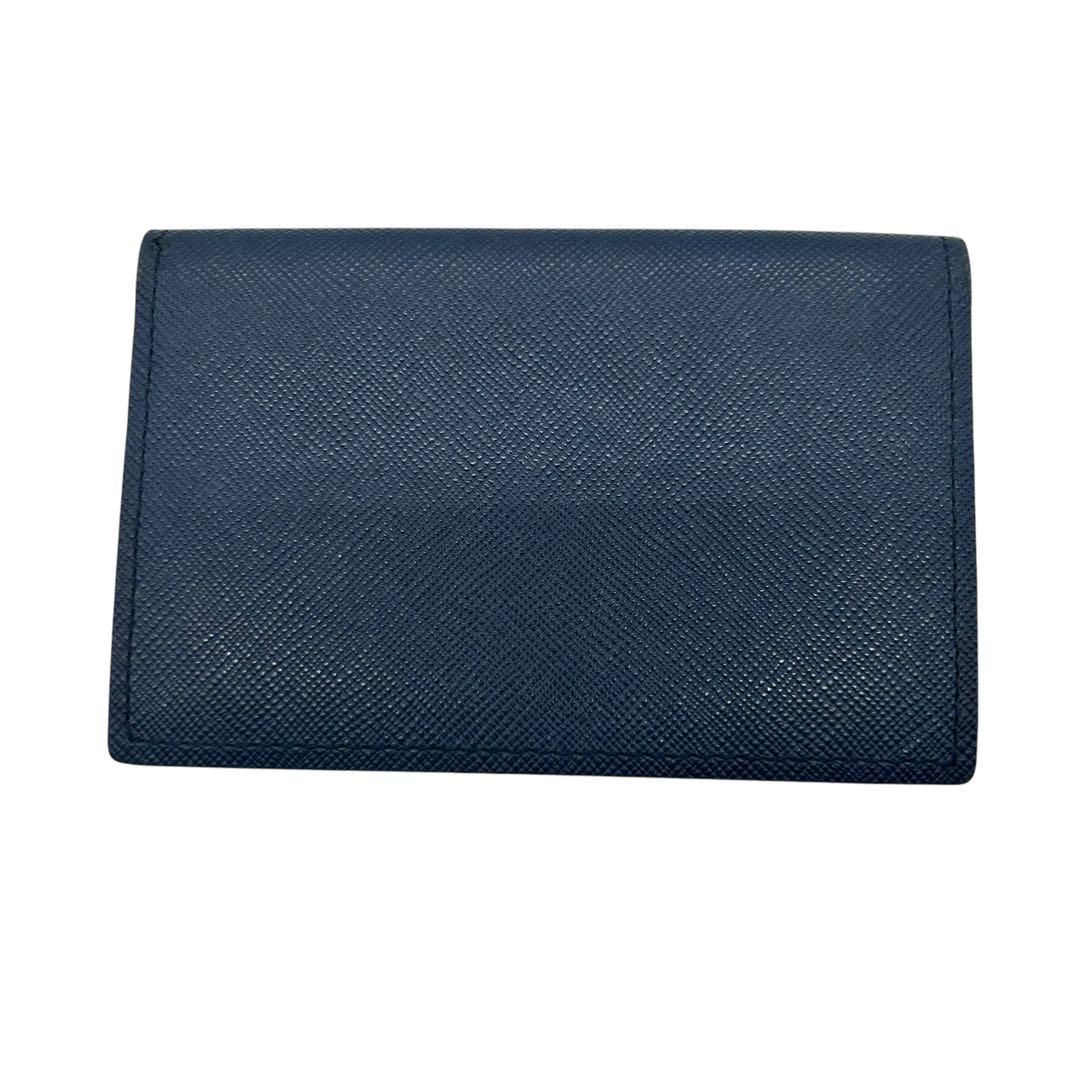 LOEWE カードケース アナグラム レザー 黒 ブラック 名刺入れ