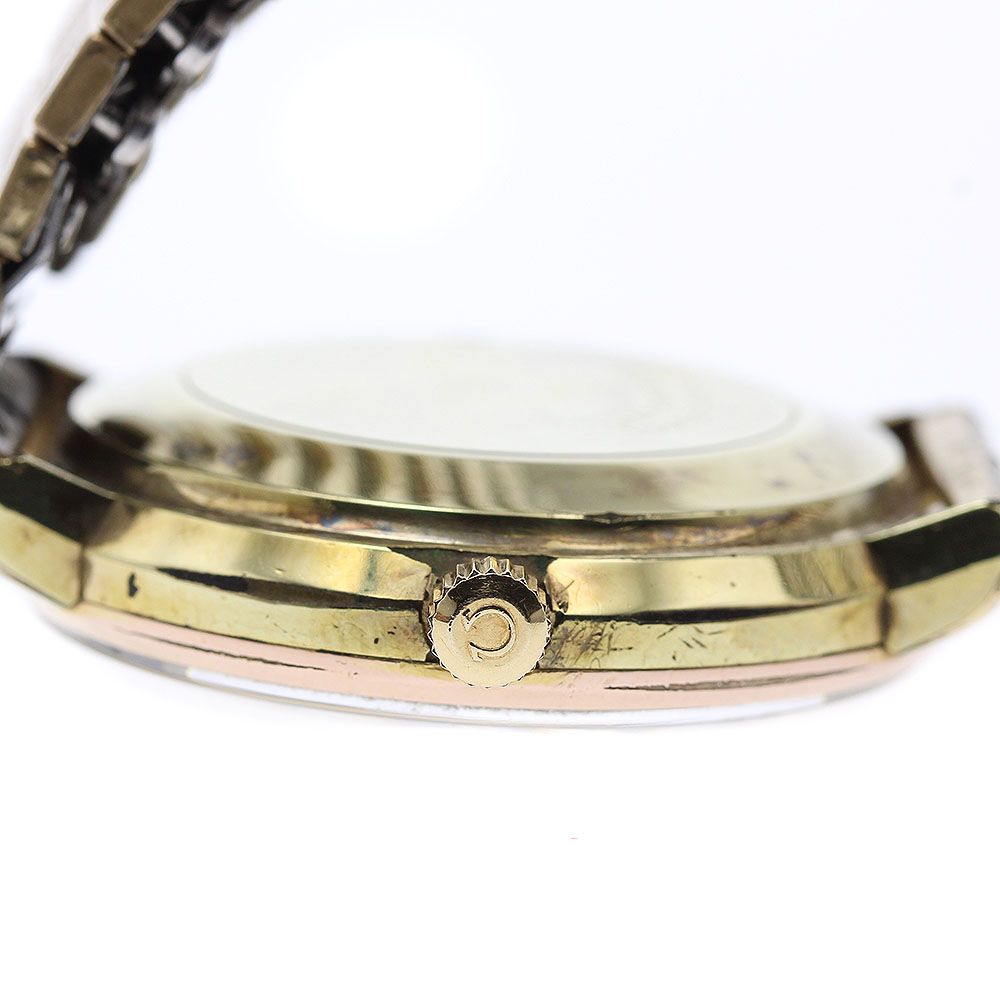 【1円スタート】OMEGA オメガ TOOL106 シーマスター GP×SS ゴールド文字盤 クオーツ メンズ腕時計 ジャンク 316838