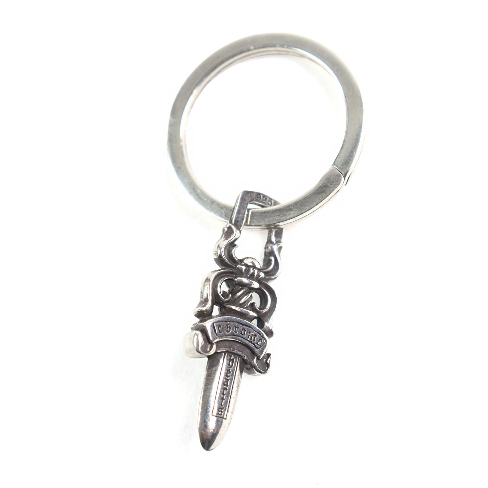 美品○CHROME HEARTS クロムハーツ RNG&No5 DGGR キーリング #5