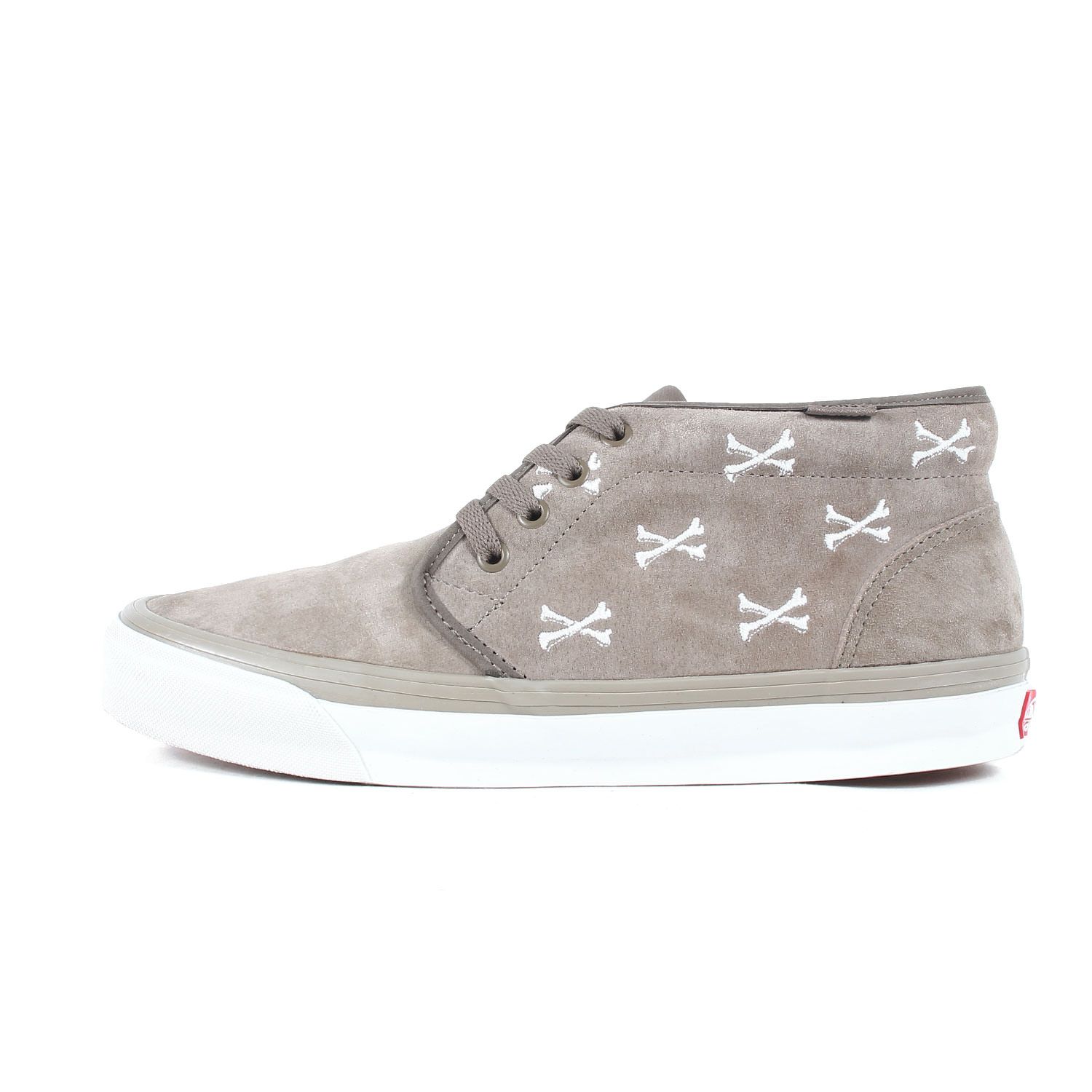 WTAPS ダブルタップス サイズ:28.0cm 22AW VANS VAULT OG CHUKKA LX CROSS BONES COYOTE バンズ ボルト チャッカ クロス ボーン ボーンズ コヨーテブラウン US10 スニーカー シューズ コラボ