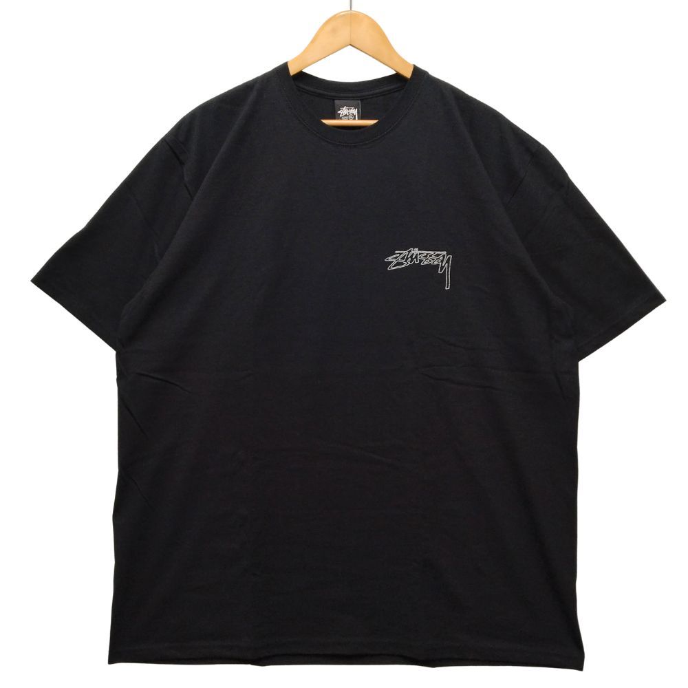 STUSSY ステューシー WINGSPAN プリント Tシャツ ブラック