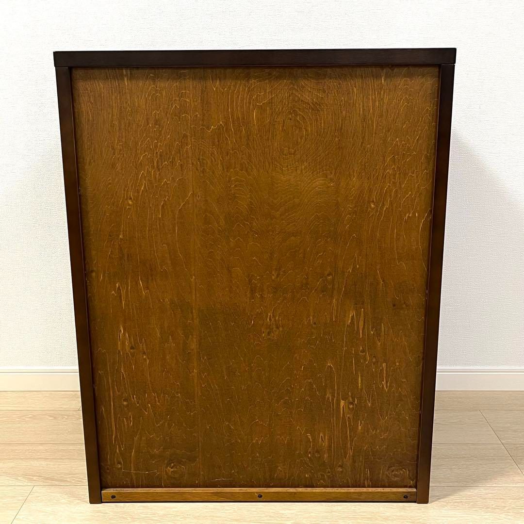 そ64 カリモク karimoku コロニアル ガラスキャビネット サイドボード リビングボード サイドキャビネット MARWIL-DEMENAGEMENTS_CH