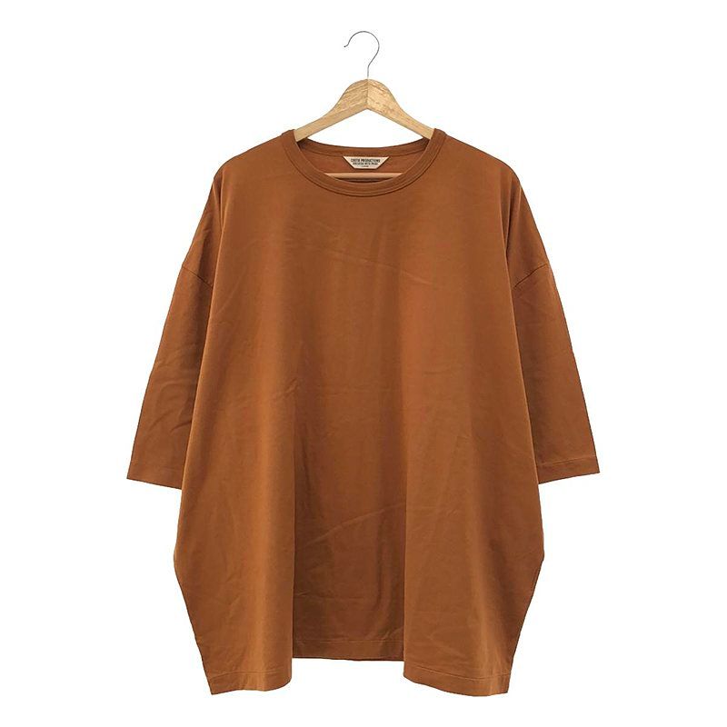 COOTIE / クーティー | クルーネック オーバー Tシャツ カットソー | L | ブラウン | メンズ
