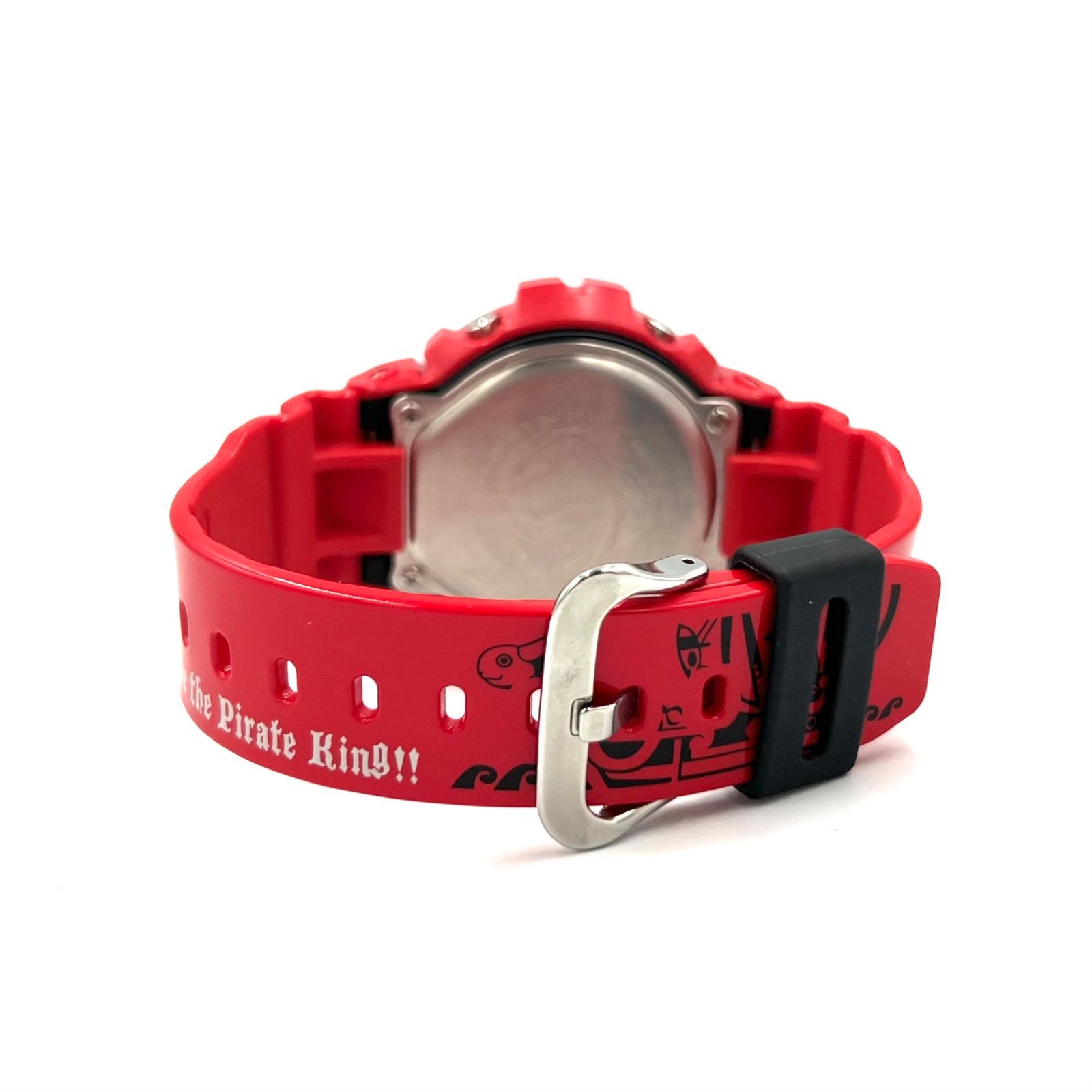 G-SHOCK DW-6900 ルフィデザイン レッド カシオ CASIO Gショック ワンピース モンキー・D・ルフィ
