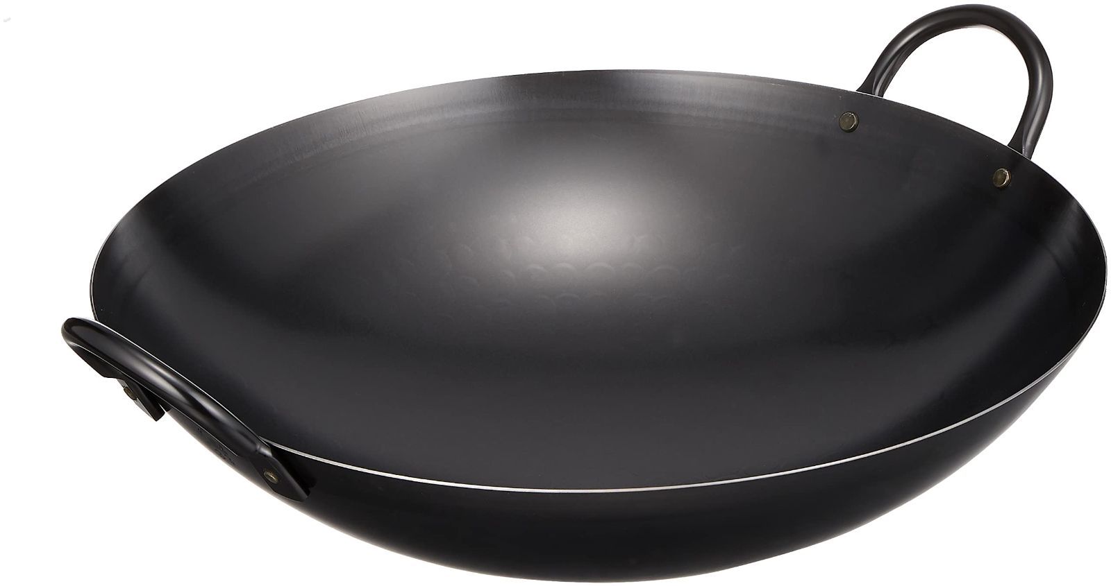 商品 TKG 中華鍋 両手 42cm 深さ118mm 遠藤商事 重量 1750g 材質 鉄 打出し式で丈夫 中華料理の定番 強火で一気に炒める調理に使用できる 業務用 ATY03042