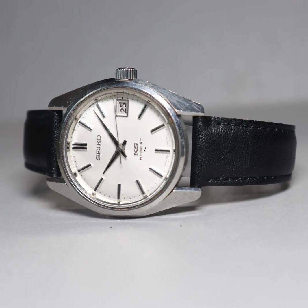 1971年製】KING SEIKO 45KS HI-BEAT KSメダリオン付 手巻き式 4502