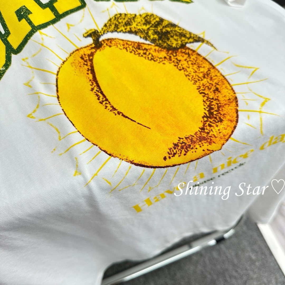 GANNI 売れ筋商品|||ガニー Tシャツ トップス レディース T-shirts Yellow イエロー（黄色）系 Ganni(ガニー) Tシャツ・カットソー