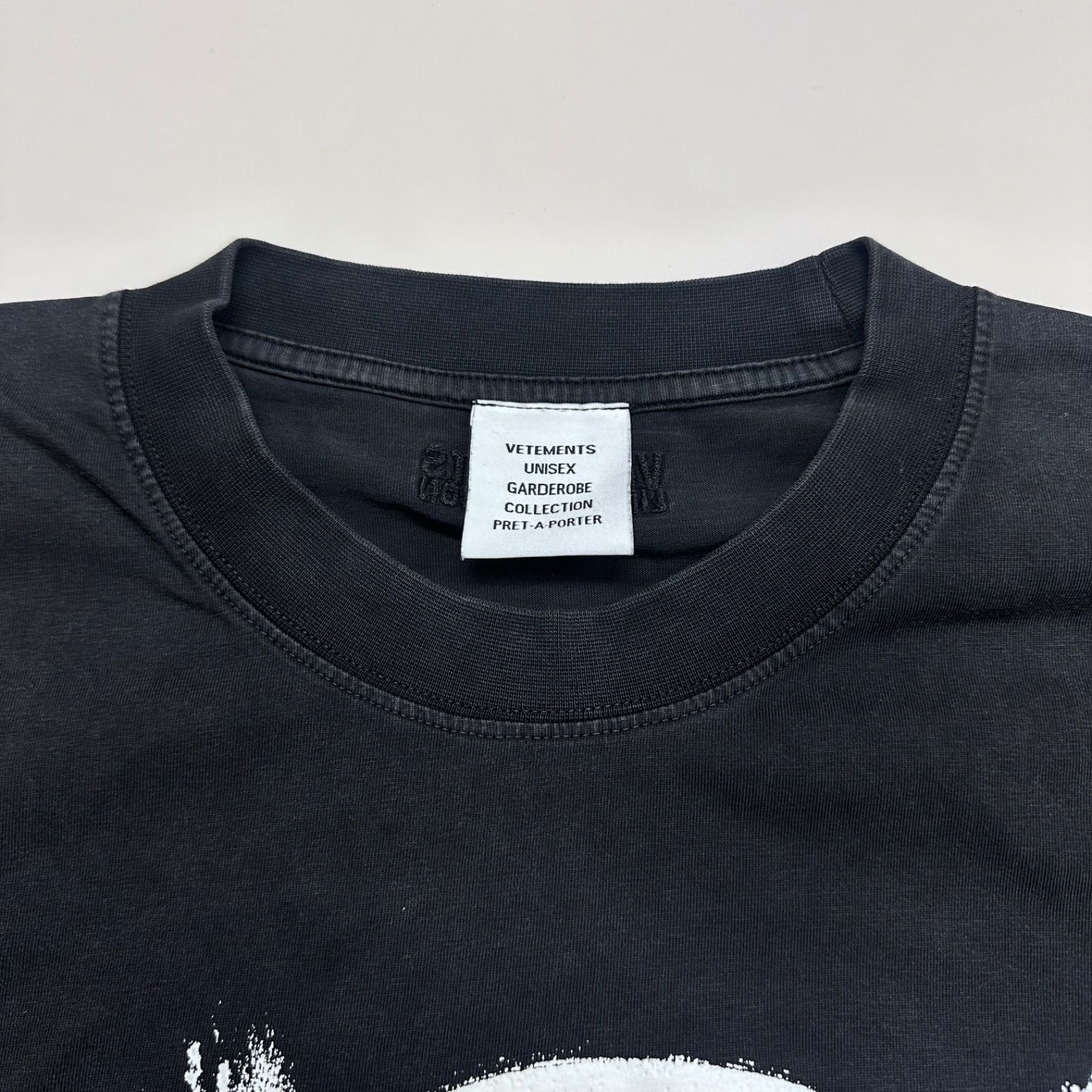 VETEMENTS 21SS Reverse Anarchy T-Shirt リバースアナーキー Tシャツ 