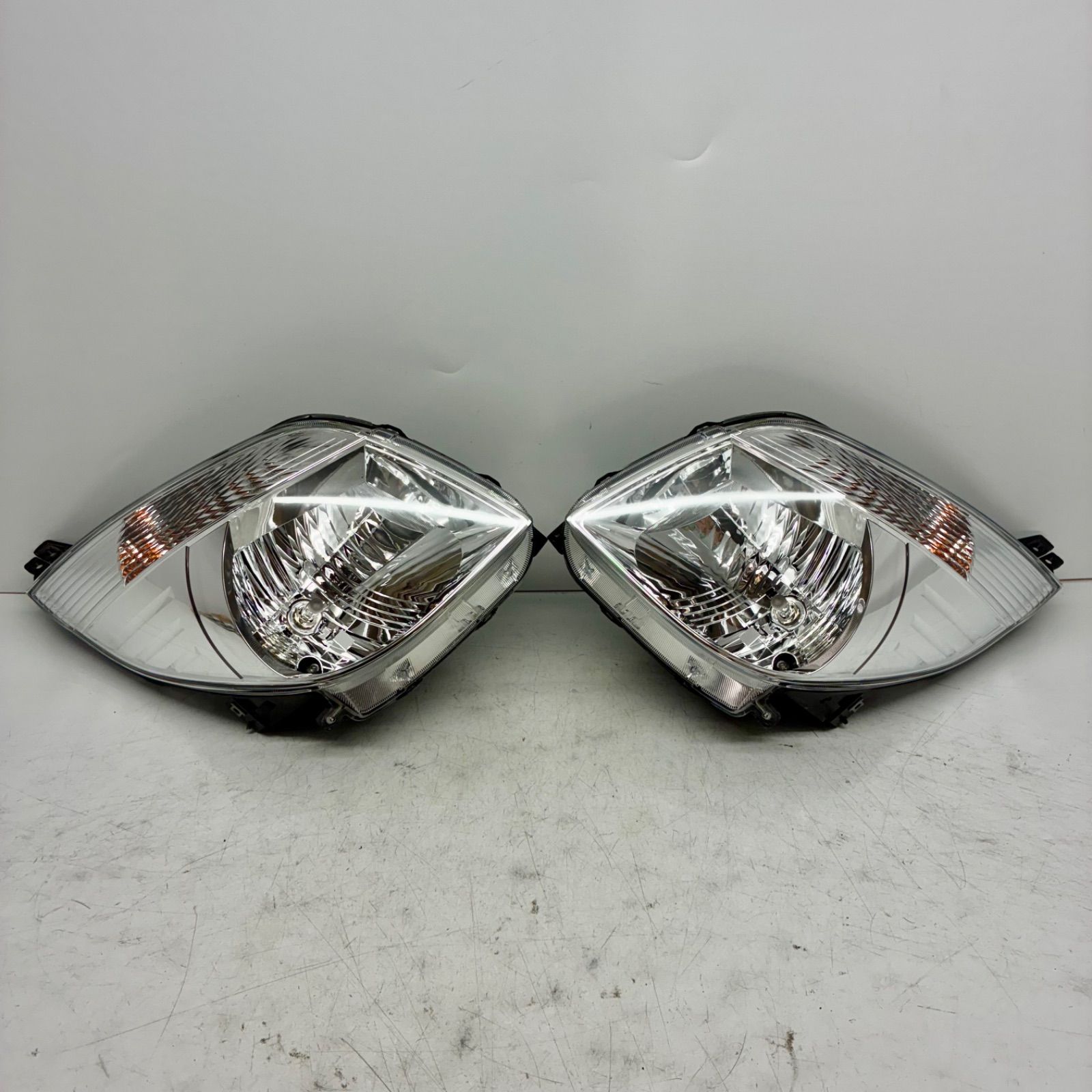 コーティング済 スズキ MK21S ML21S パレット ルークス ヘッドライト ランプ レンズ 左右セット LR レベ付 koito 100-59174 P71499