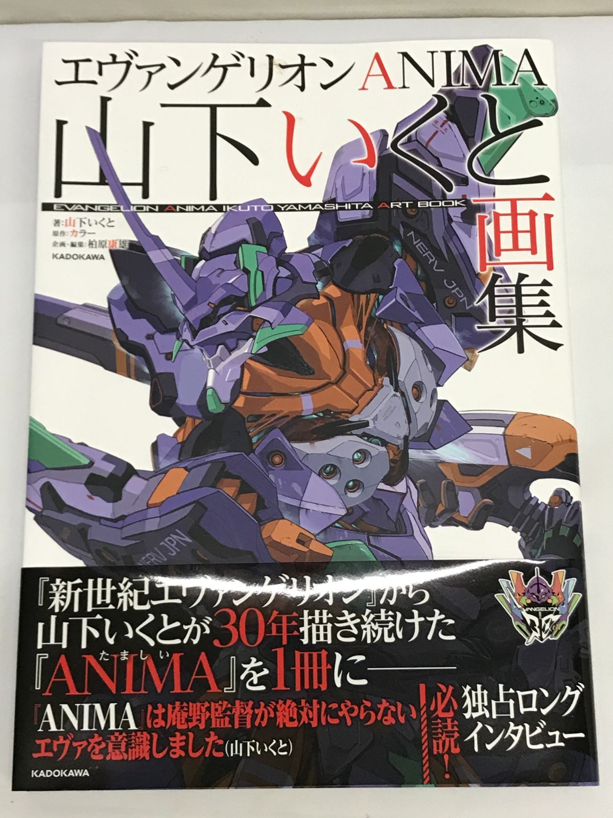 エヴァンゲリオンANIMA 山下いくと画集 810 Neon Genesis