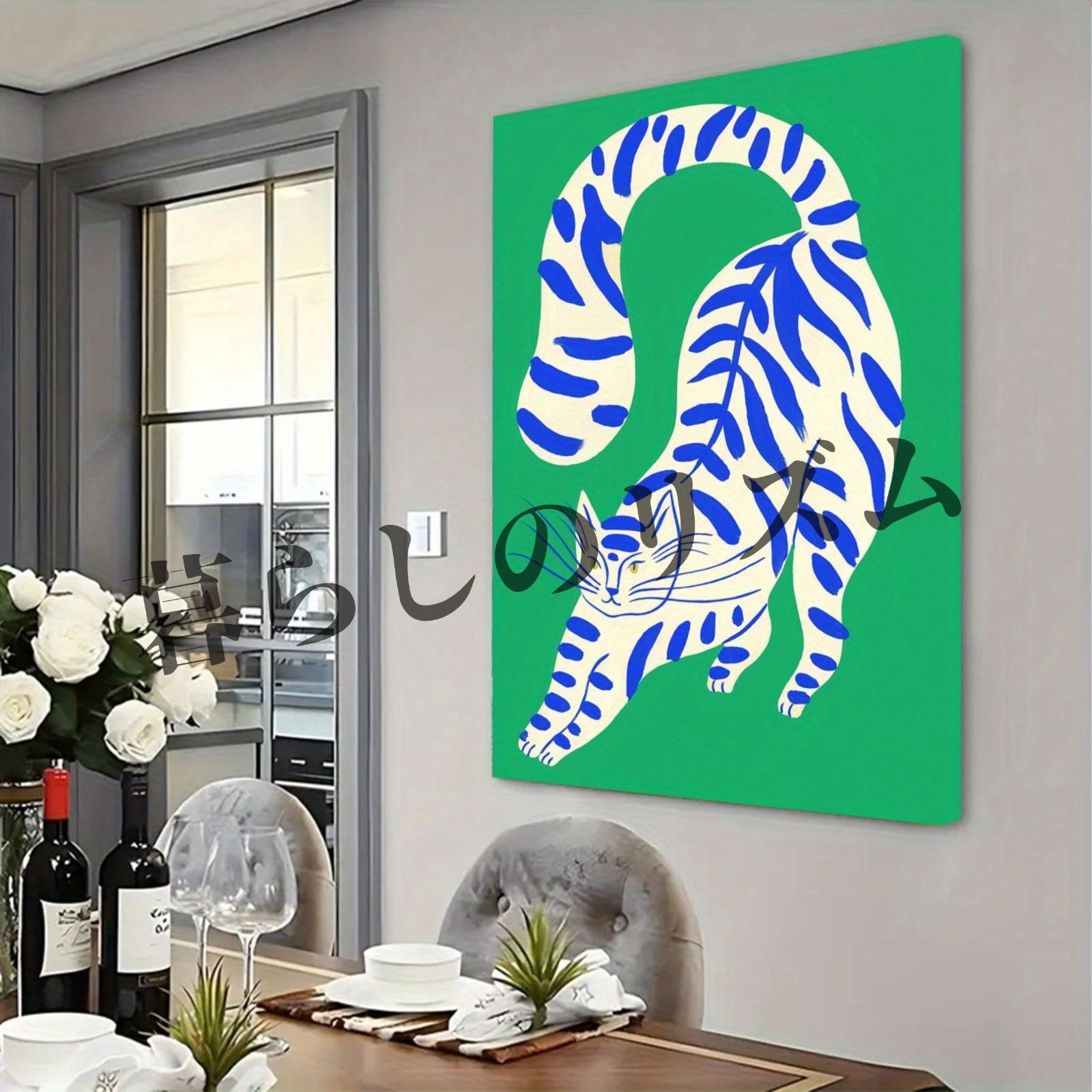 Blue.！フレーム付きキャンバスアート Blue.！フレーム付きキャンバスアート ブルー（青）系 キャンバス