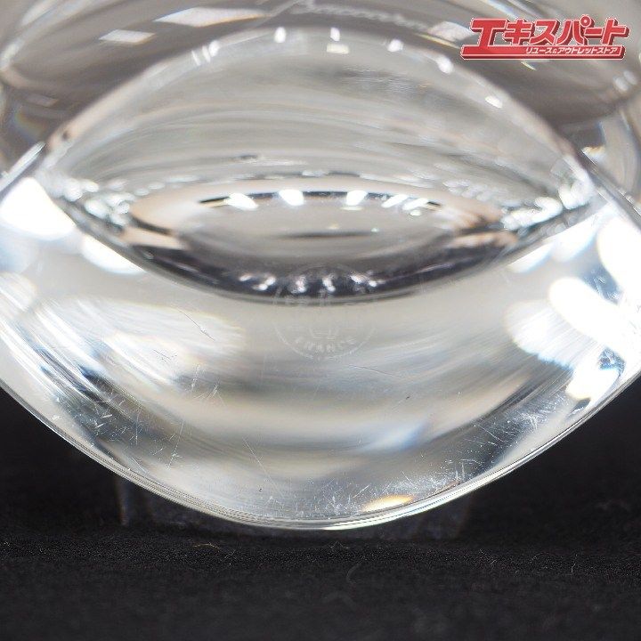 バカラ Baccarat 花瓶 ベース ウェーブ H22cm 花入れ vase