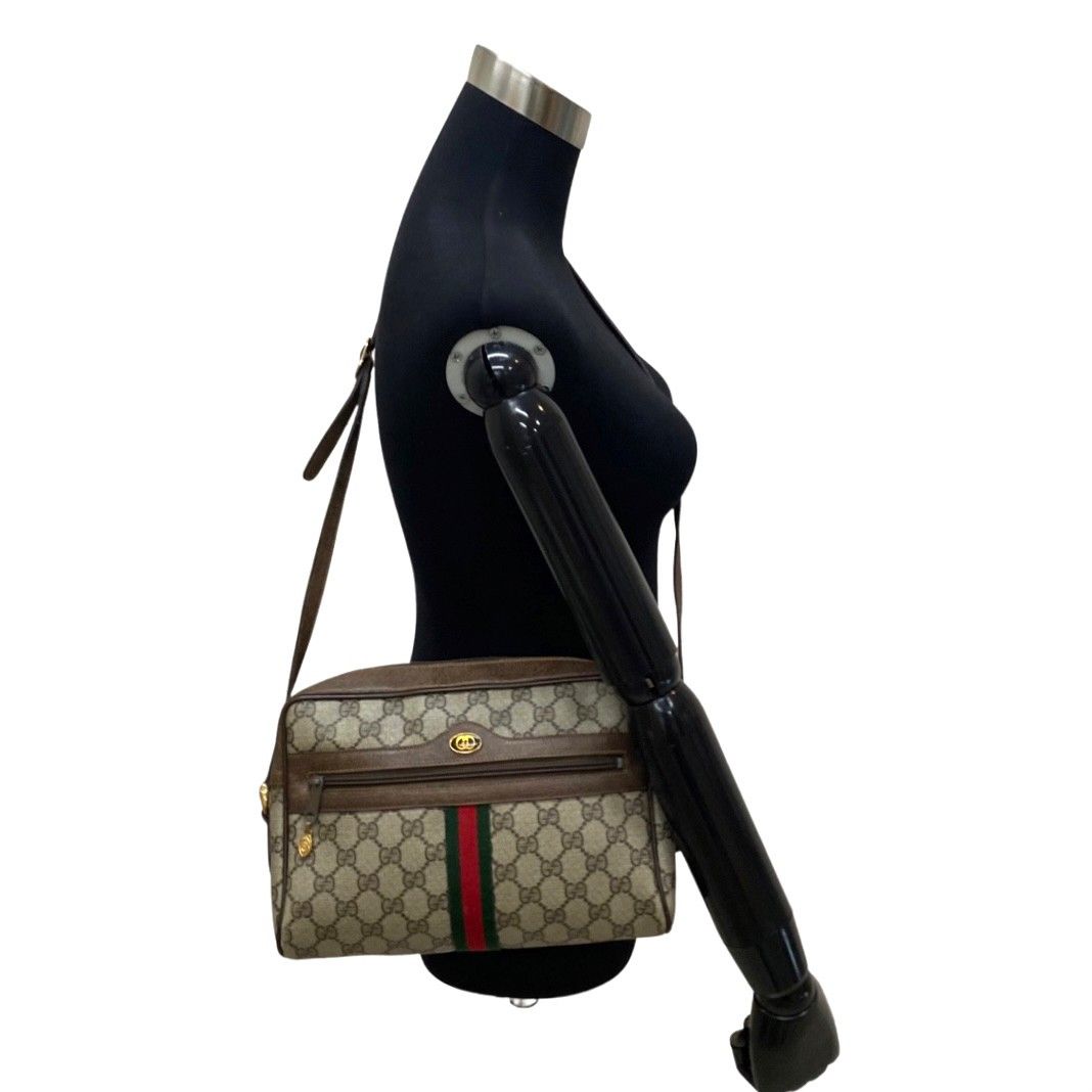 極美品 GUCCI オールドグッチ グッチ ヴィンテージ シェリーライン GG