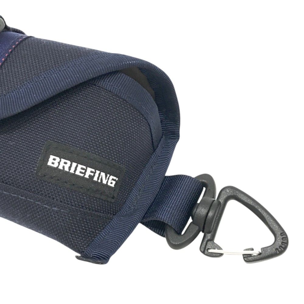 美品_メガネ_ケース_ネイビー_ブリーフィング BRIEFING GOLF ブリーフィング メガネケース ネイビー系