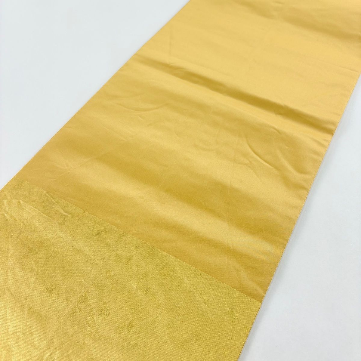 袋帯 美品 名品 落款 長嶋成織物 瀞金錦 本金箔 関西仕立て 桐竹