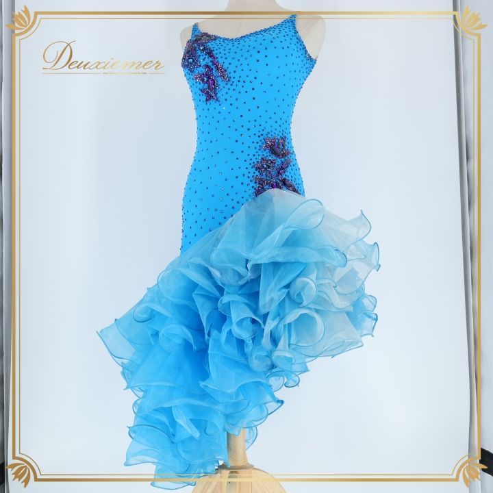 【美品 日本製 社交ダンス衣装】Chacott チャコット ラテンドレス アーム 美品 日本製 社交ダンス衣装】Chacott チャコット ラテンドレス