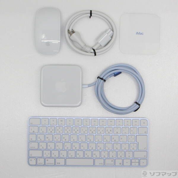 〔 品〕 iMac 24-inch Late-2025 MWUF3J A Apple M4 8コアCPU_8コアGPU 16GB SSD256GB ブルー 〔macOS v15.7〕 262 WWW_MEBLE-SODAR_PL