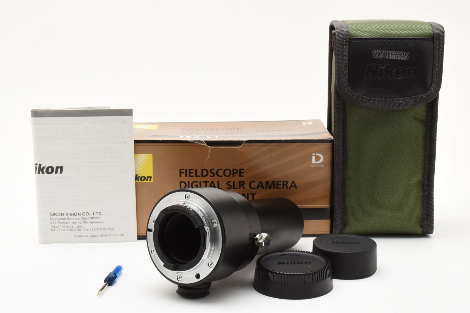上 Nikon ニコン FSA-L1 DIGITAL SLR CAMERA ATTACHMENT フィールドスコープ デジタル一眼レフカメラ アタッチメント ＃2459
