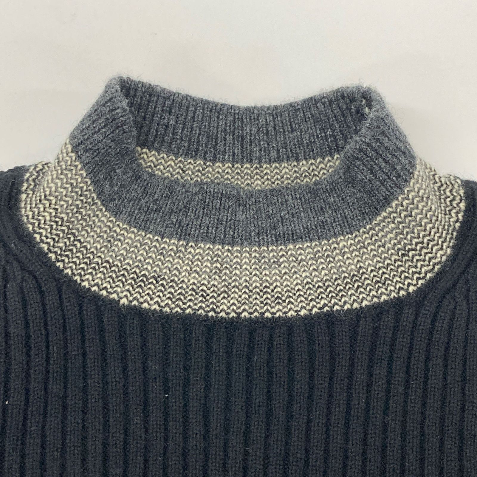 UNITED TOKYO ユナイテッドトウキョウ ﾌﾞﾗｯｸ 143330008 ｳｰﾙ混 ｺｸｰﾝｼｮﾙﾀﾞｰ ﾆｯﾄ WWW_NOITHATQUANGTHANH_NET